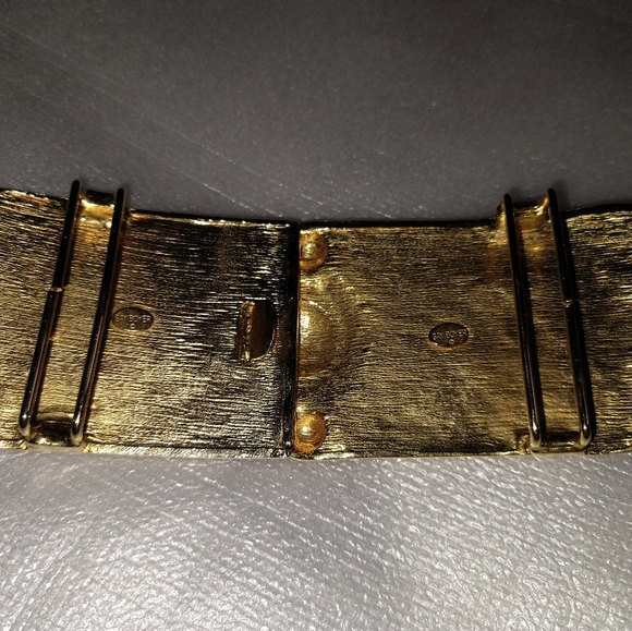 Vintage Gay Boyer 2pc Belt Buckle - Picture 2 of 3